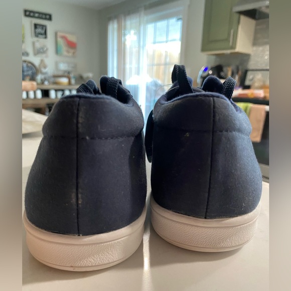 NWT Easy Spirit AP1 Walking Shoes dark blue suede size 7.5 - Picture 5 of 9